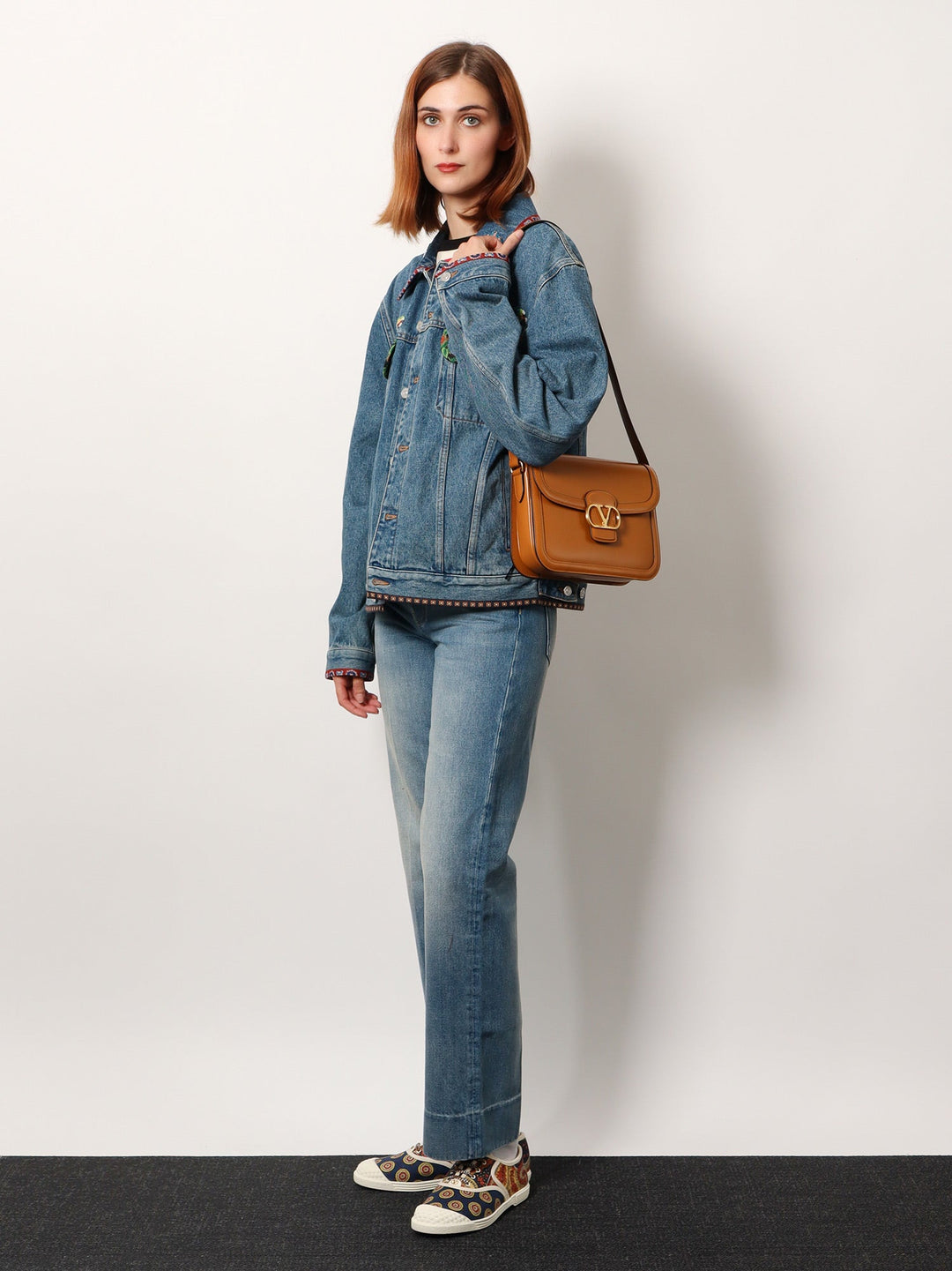 Valentino Garavani Women Valentino Garavani 9To5 Leather Shoulder Bag