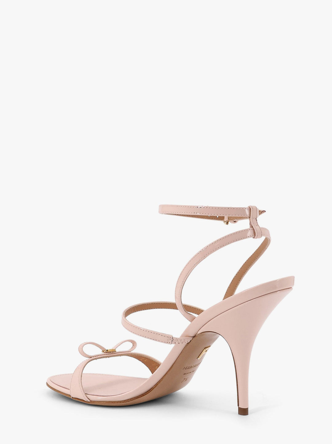 Ferragamo Women Ariel 95 Patent Leather Sandals