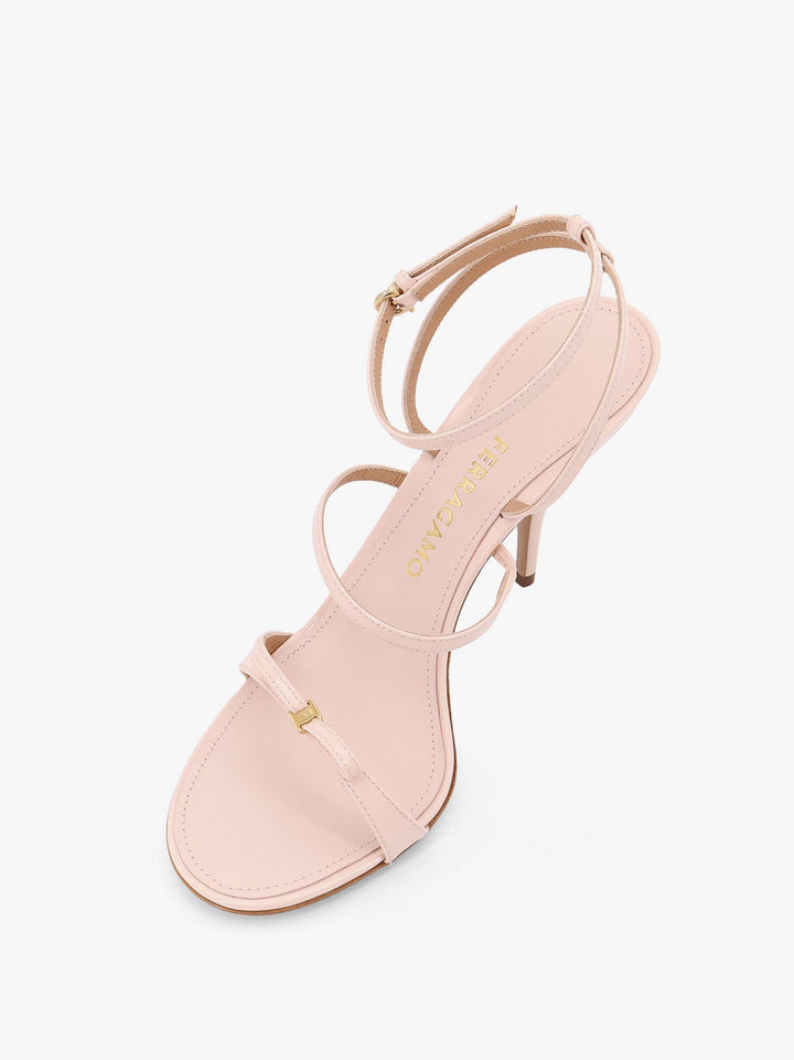 Ferragamo Women Ariel 95 Patent Leather Sandals