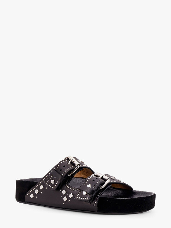 Isabel Marant Women Leather Sandals With All-Over Stud Detail