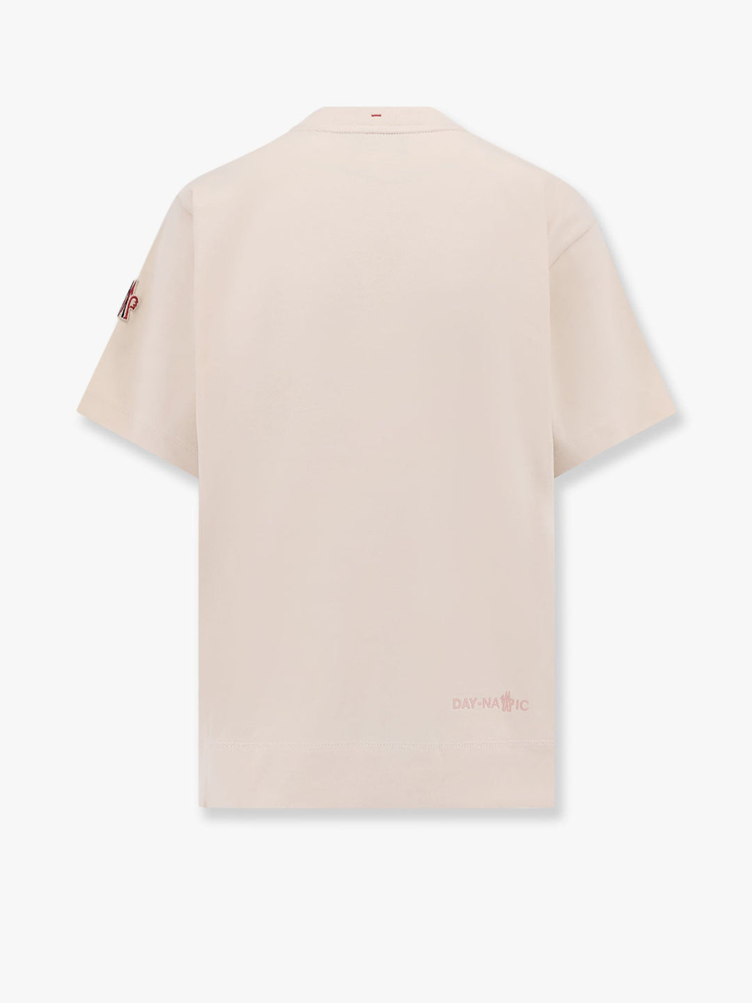 Moncler Grenoble Women Cotton T-Shirt With Frontal Logo