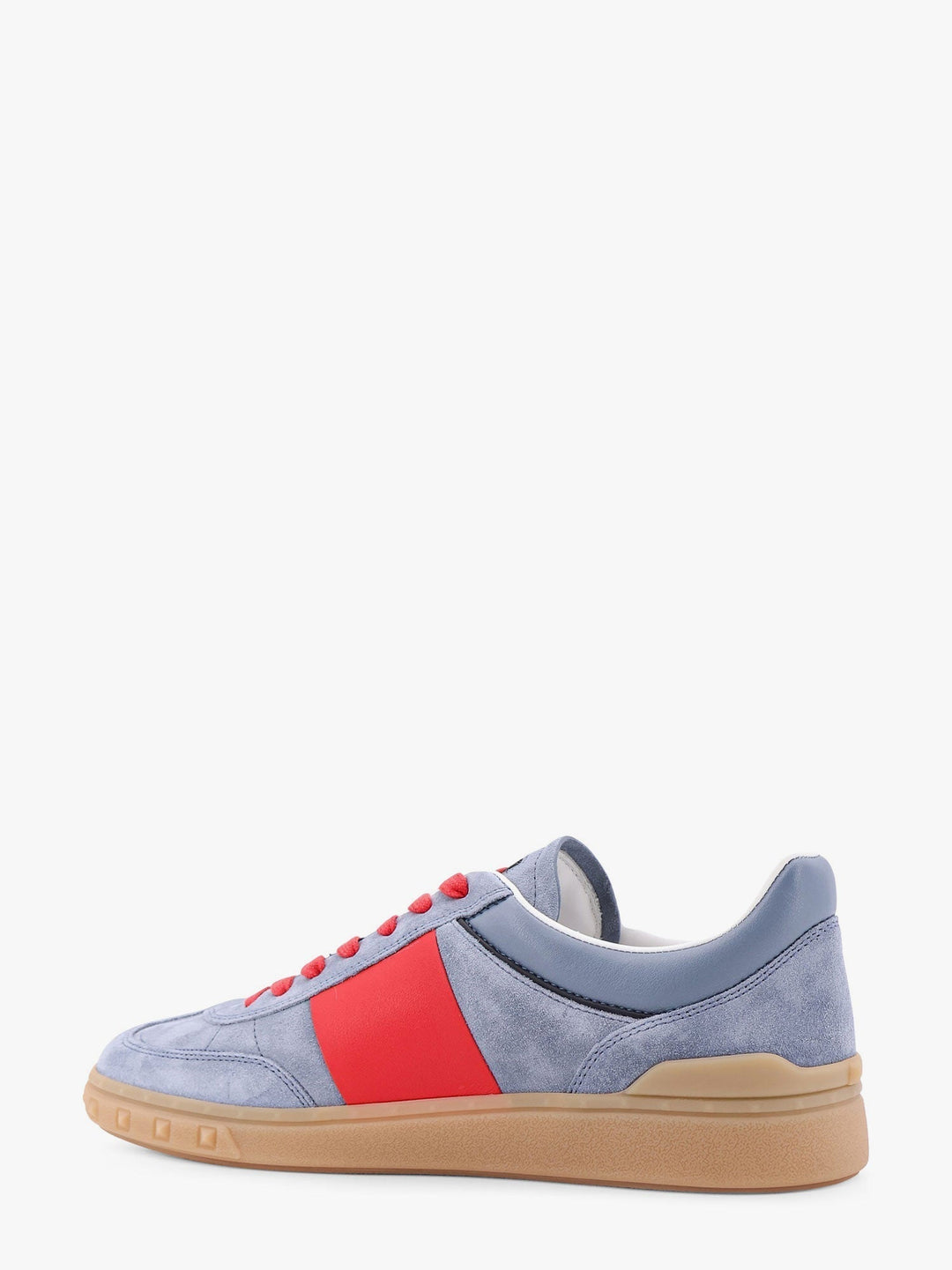 Valentino Garavani Men Valentino Garavani Upvillage Low Top Sneaker In Suede And Leather