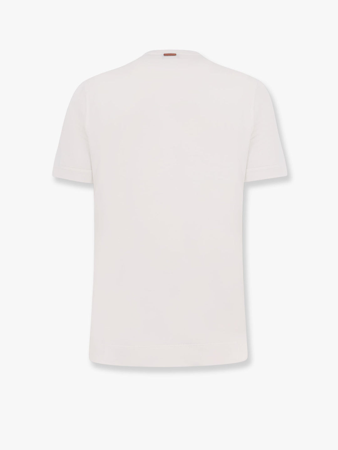 Zegna Men Leggerissimo Cotton And Silk T-Shirt
