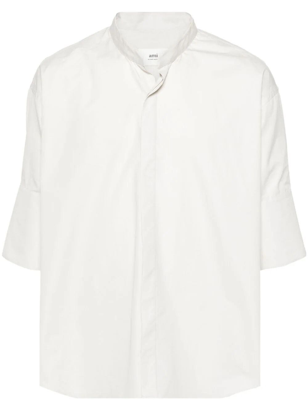 Ami Alexandre Mattiussi Women Mandarin Collar Shirt