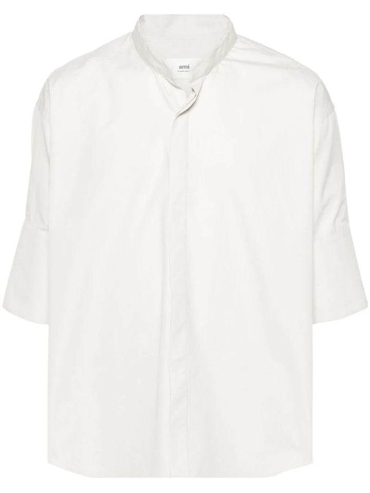 Ami Alexandre Mattiussi Women Mandarin Collar Shirt