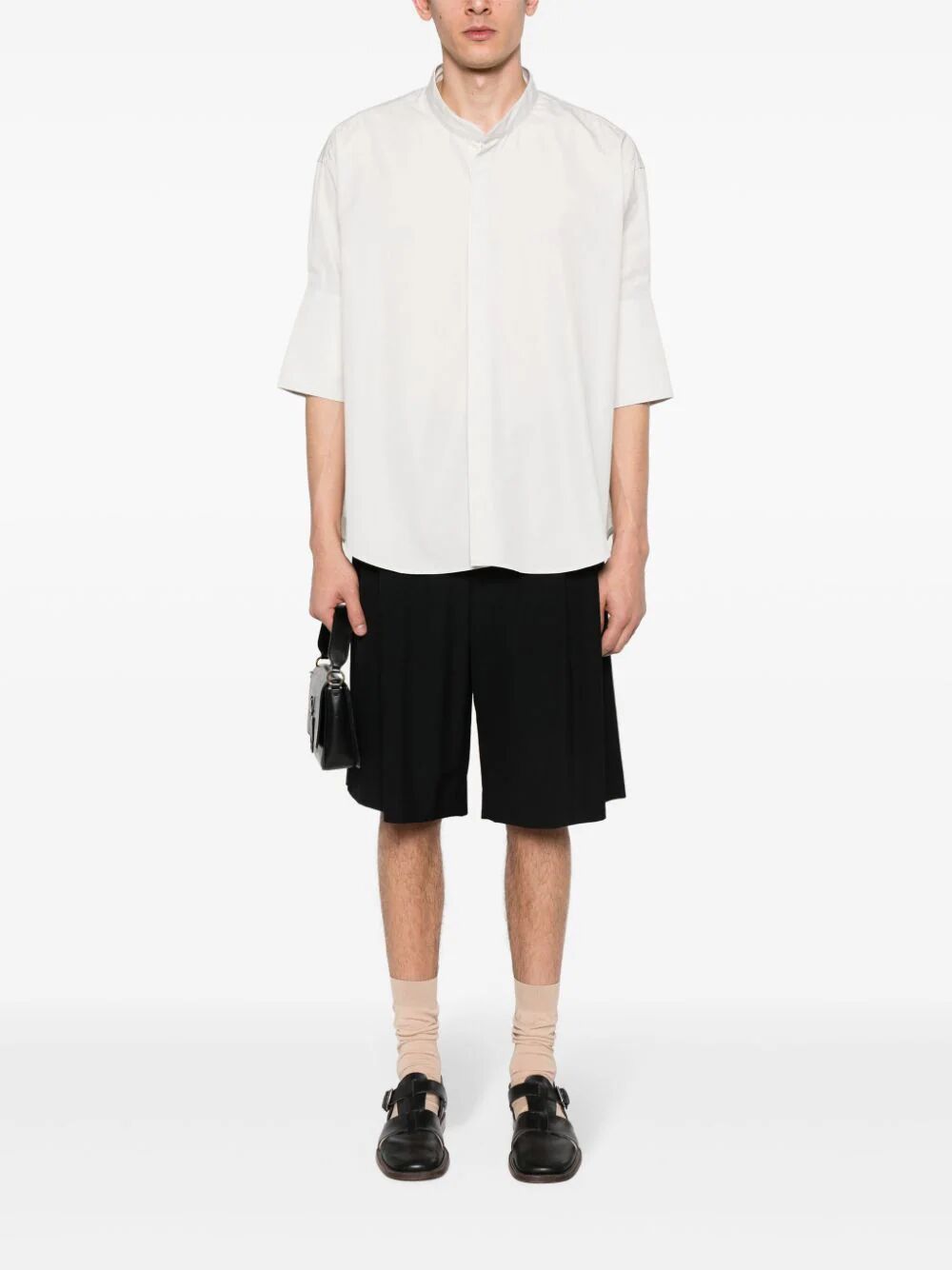 Ami Alexandre Mattiussi Women Mandarin Collar Shirt