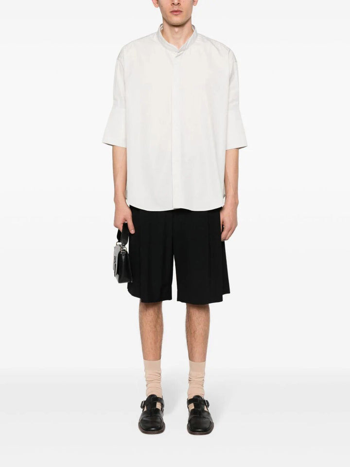 Ami Alexandre Mattiussi Women Mandarin Collar Shirt