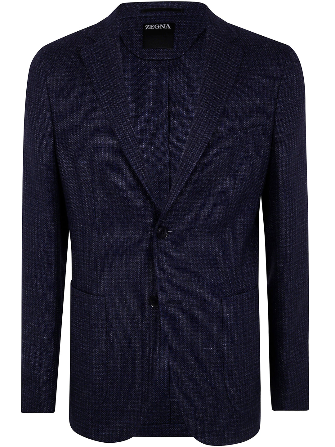 Zegna Men Wool And Linen Jacket