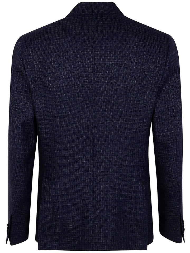 Zegna Men Wool And Linen Jacket