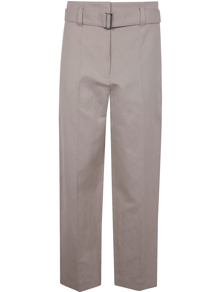 Brunello Cucinelli Women Regular Belt Trousers