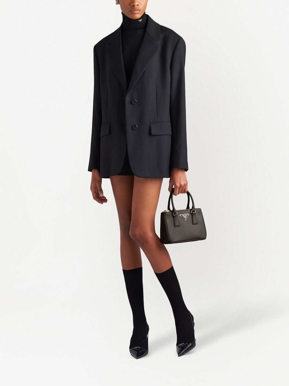 Prada Women Galleria Saffiano Leather Mini Bag