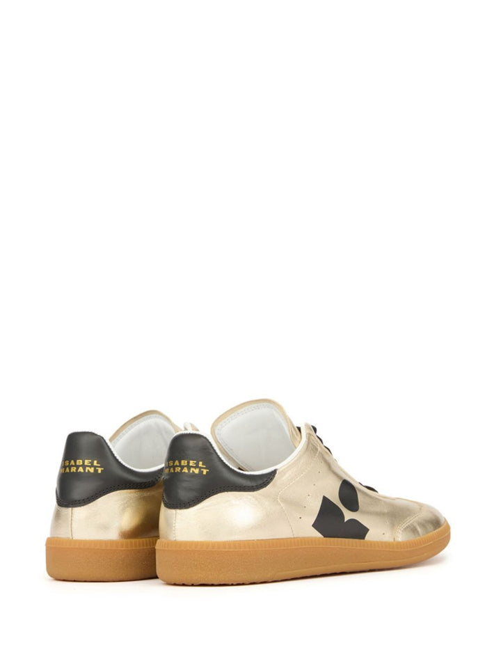 Isabel Marant Women Metallic Leather Kaycee Sneakers