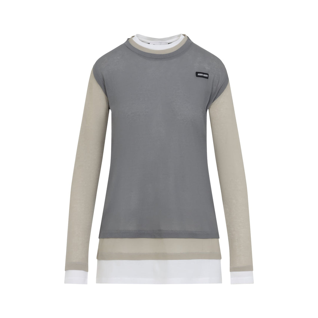Miu Miu Cotton T-Shirt Women