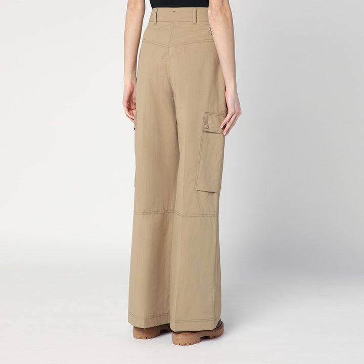 Moncler Grenoble Beige Cargo Pants Women