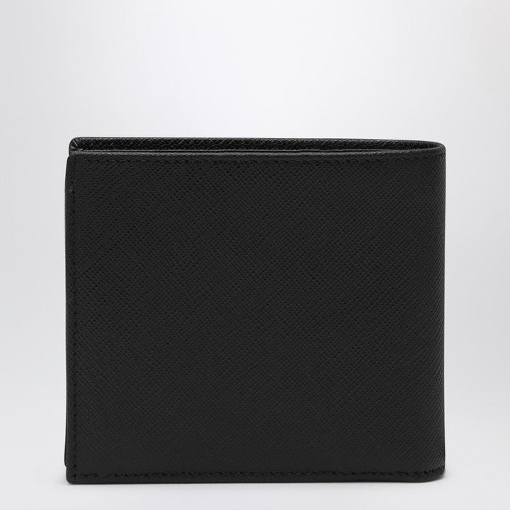 Prada Black Leather Wallet Men