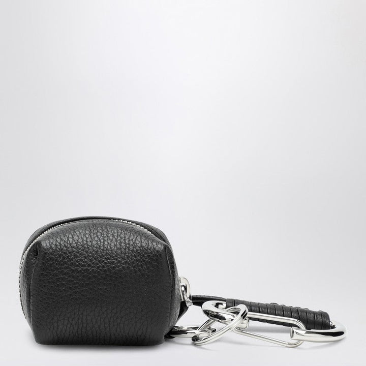 Prada Black Leather Bag Charm Men