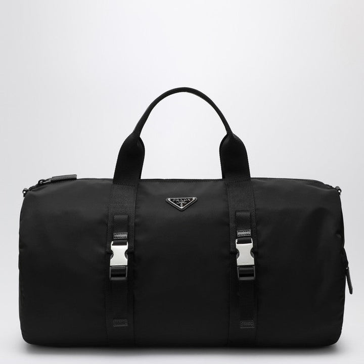 Prada Black Re-Nylon And Saffiano Travel Bag Men