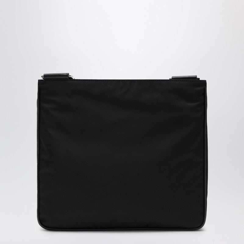 Prada Black Re-Nylon Messenger Bag Men