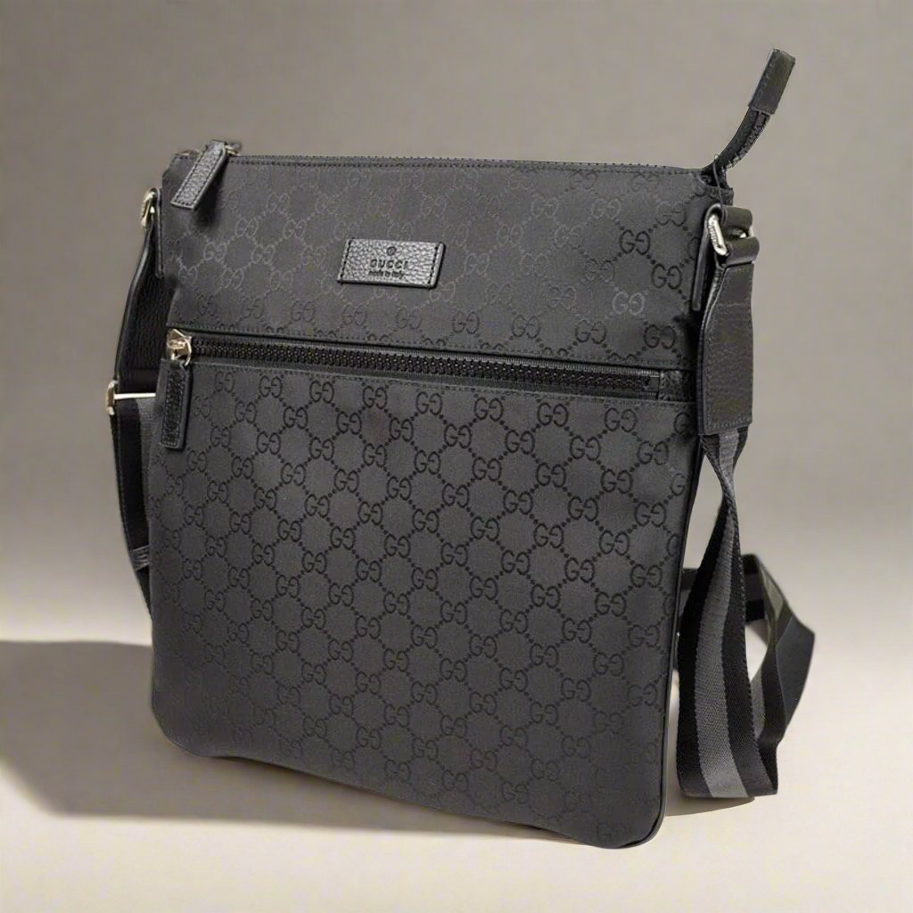 GUCCI men's synthetic Crossbody`