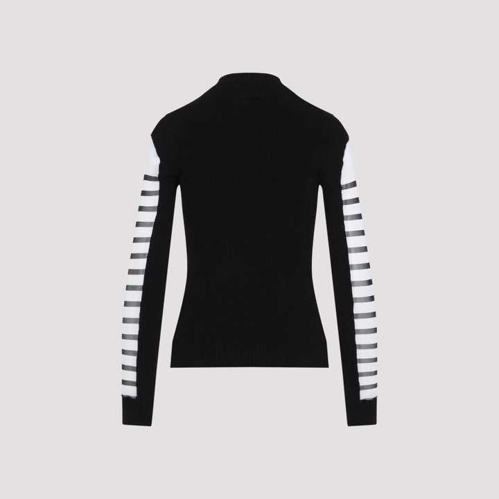 Jean Paul Gaultier Printed "Mariniere" Pullover Women