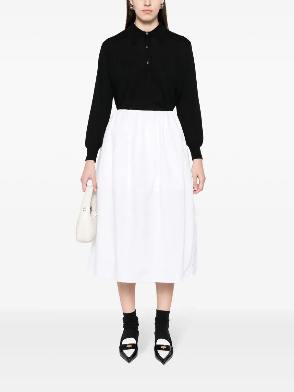 Prada Women Maglia Polo Maniche Lunghe