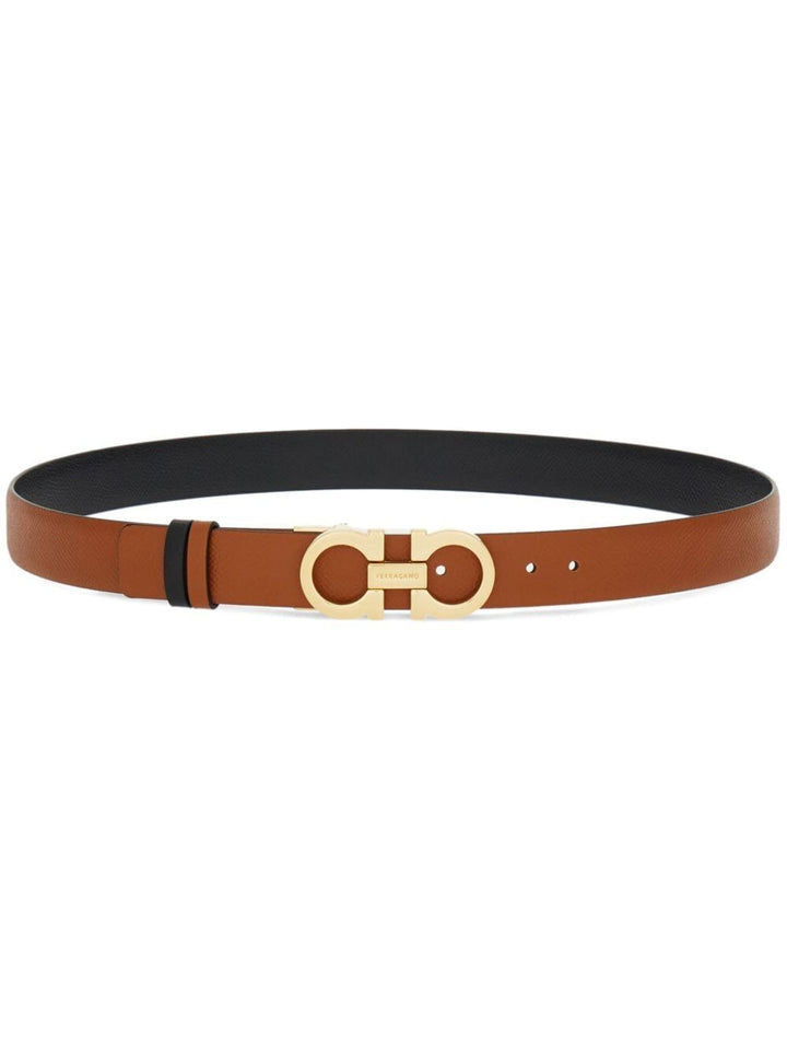 Ferragamo Women Cintura Reversibile Gancini H25