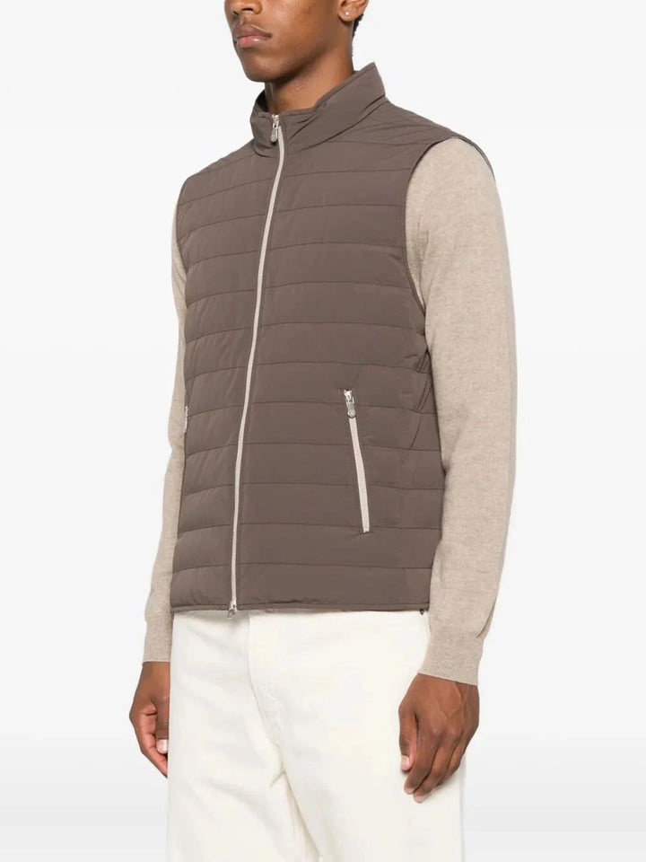 Brunello Cucinelli Men Lightweight Padded Vest