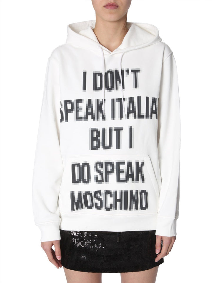 Moschino Women Hooded Sweatshirt