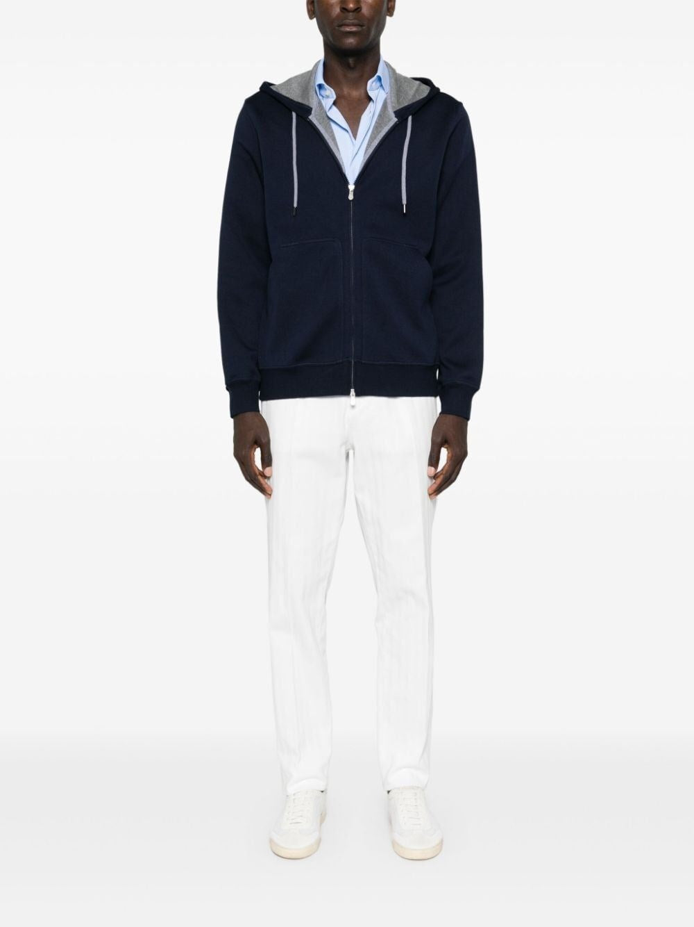 Brunello Cucinelli Men Double Cloth Sweatshirt