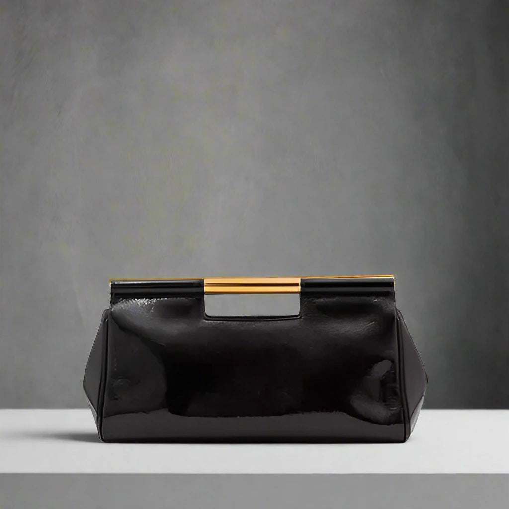 Dolce & Gabbana BLACK LEATHER HANDBAG