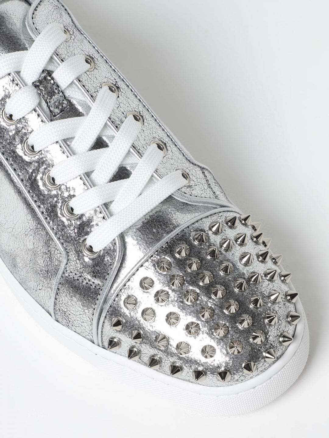 Christian Louboutin Sneakers Men Silver