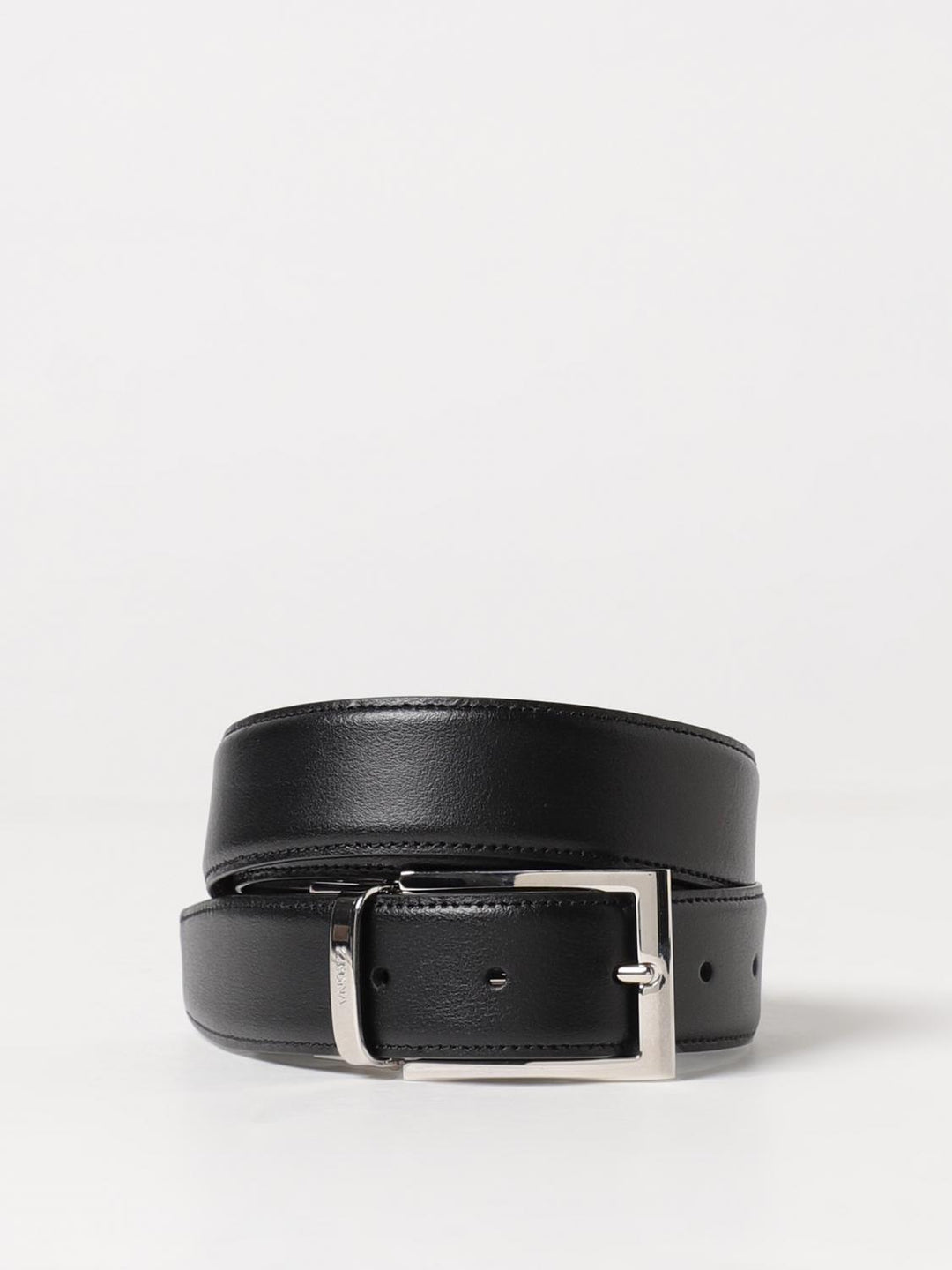 Zegna Belt Men Black