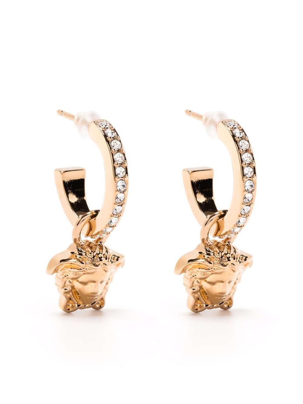 Versace Women Medusa Hoop Earrings