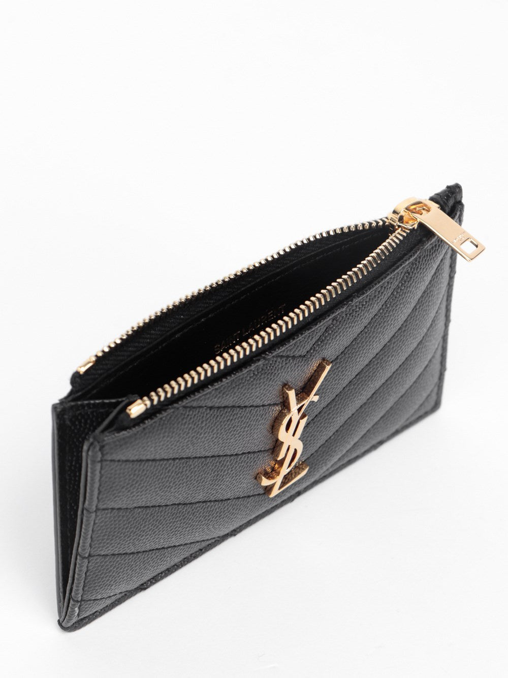 Saint Laurent Women `Cassandre Matelassé Fragments` Card Case