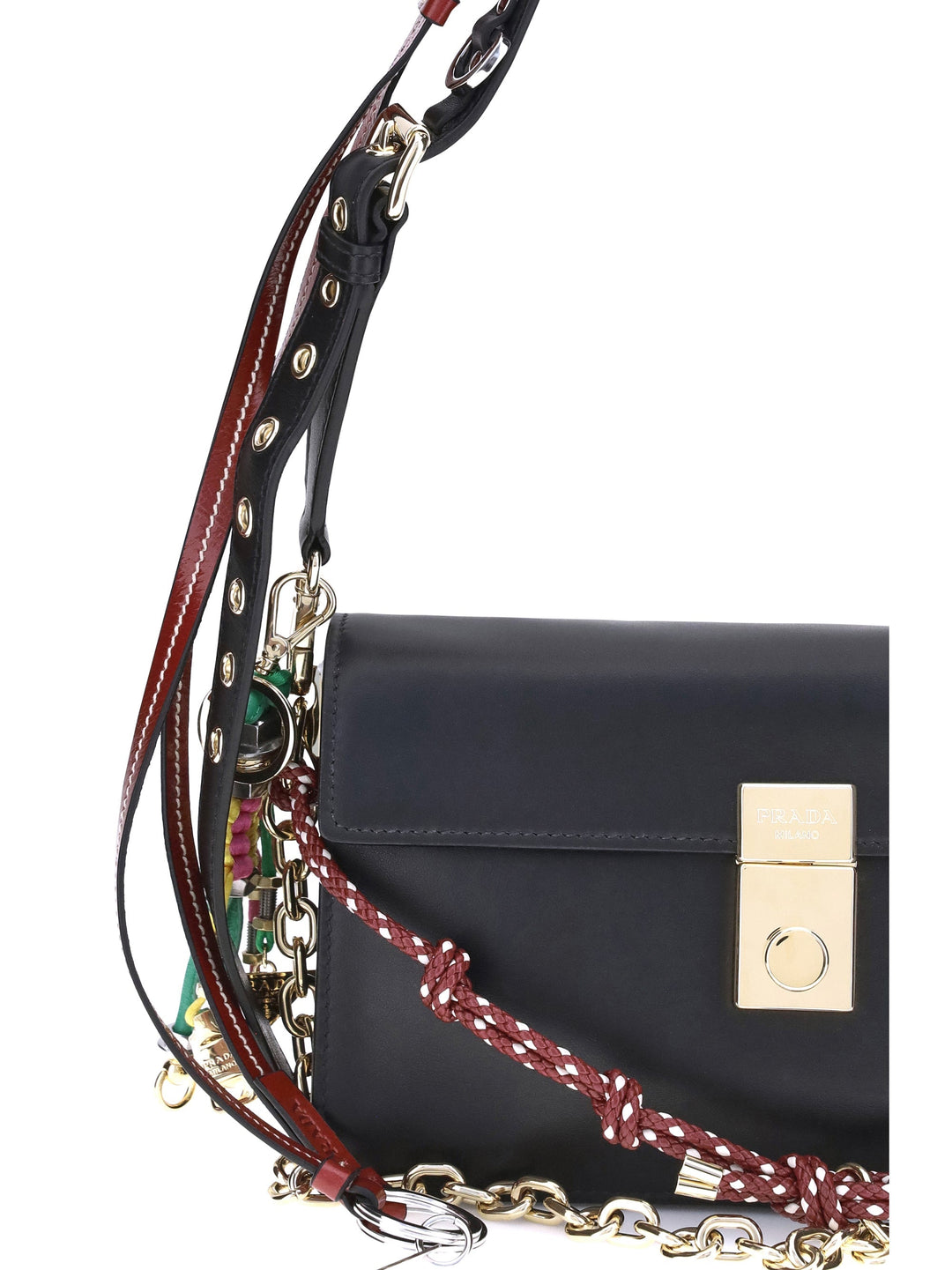 Prada Women Soft Sound Small Shoulder Bag