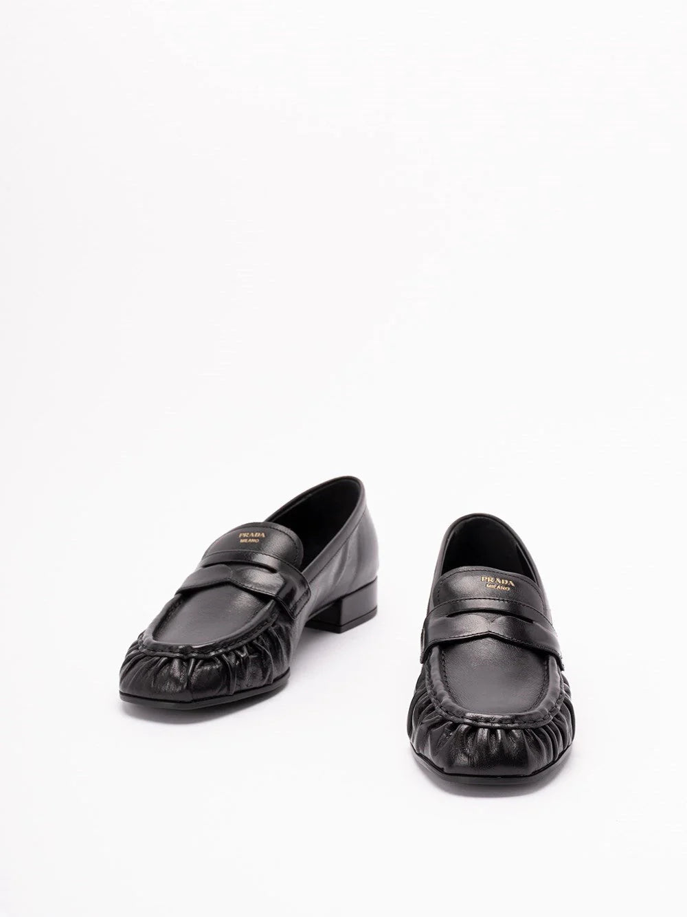 Prada Women Leather Loafers