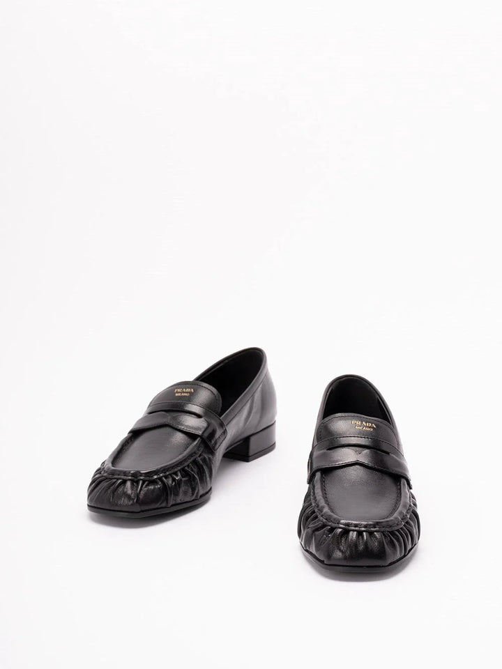 Prada Women Leather Loafers