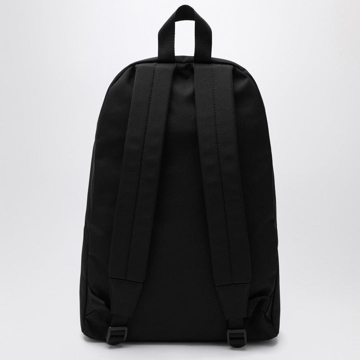 Balenciaga Black Explorer Backpack With Logo Patch Men