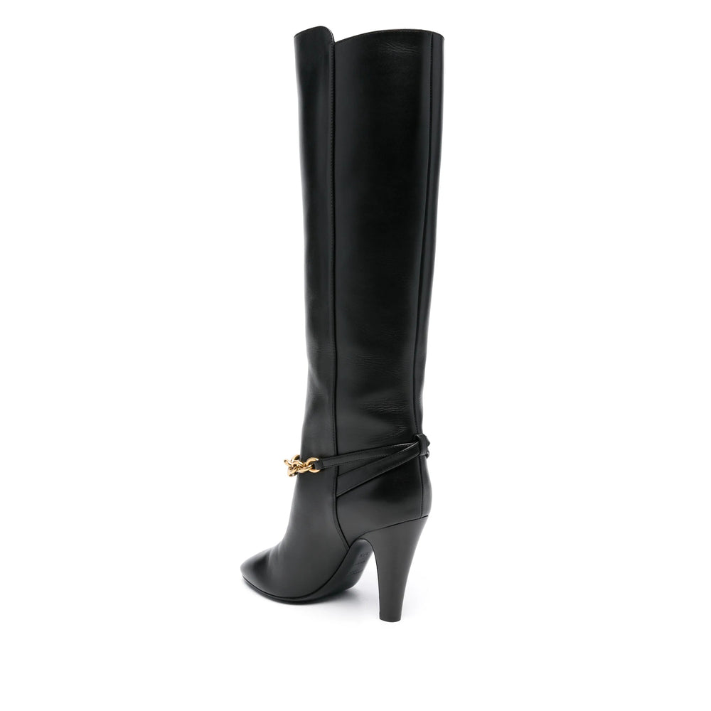 Saint Laurent Black Boots Women