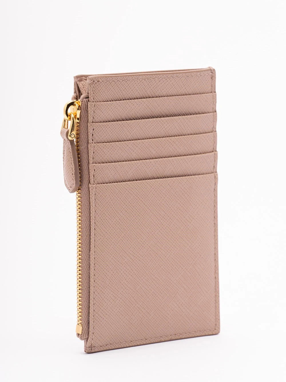 Prada Women Saffiano Leather Card Holder