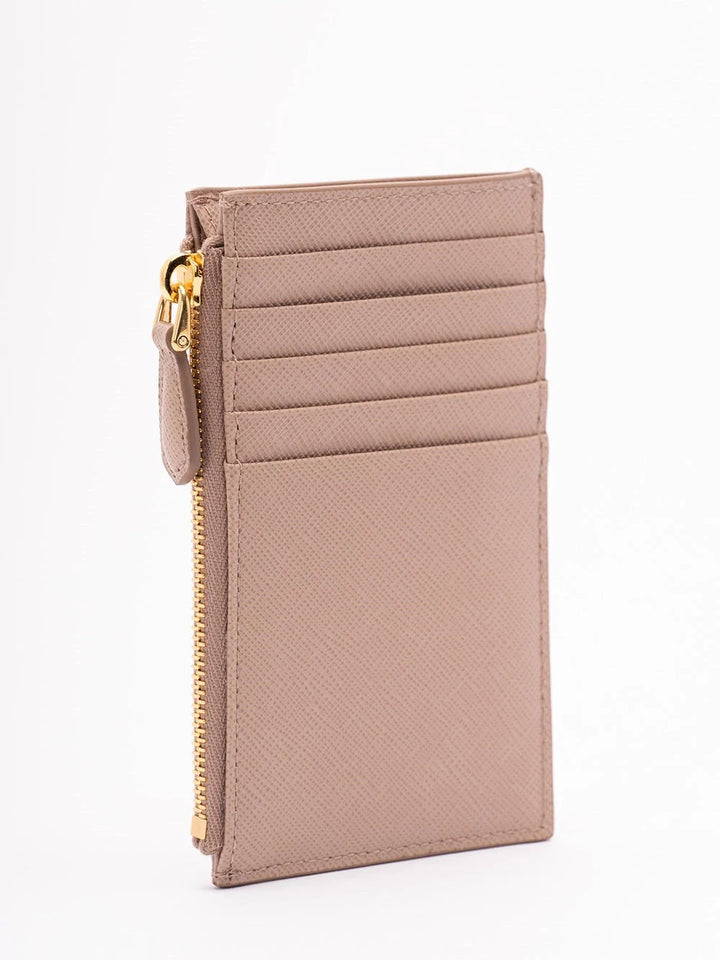 Prada Women Saffiano Leather Card Holder