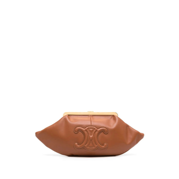 Celine Brown Clutch Bags Women