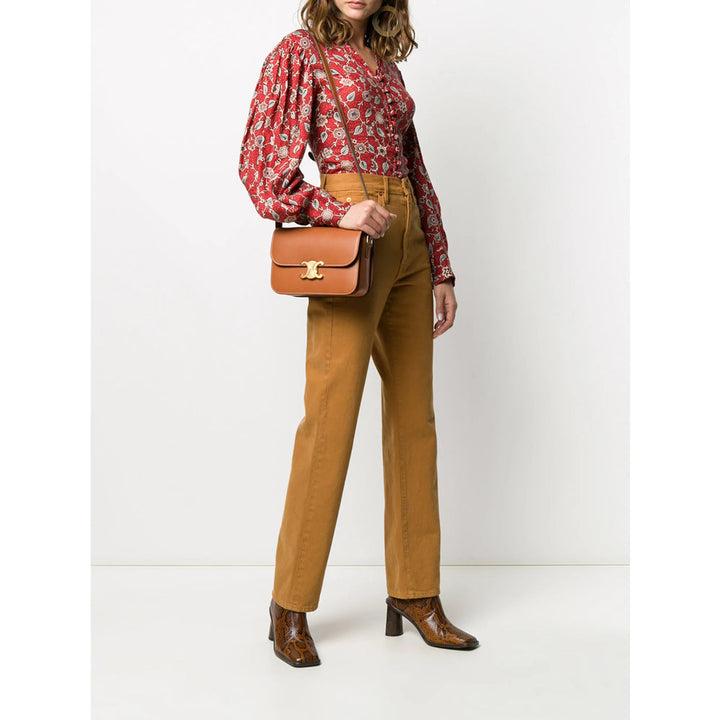 Celine Brown Shoulder Bags Women