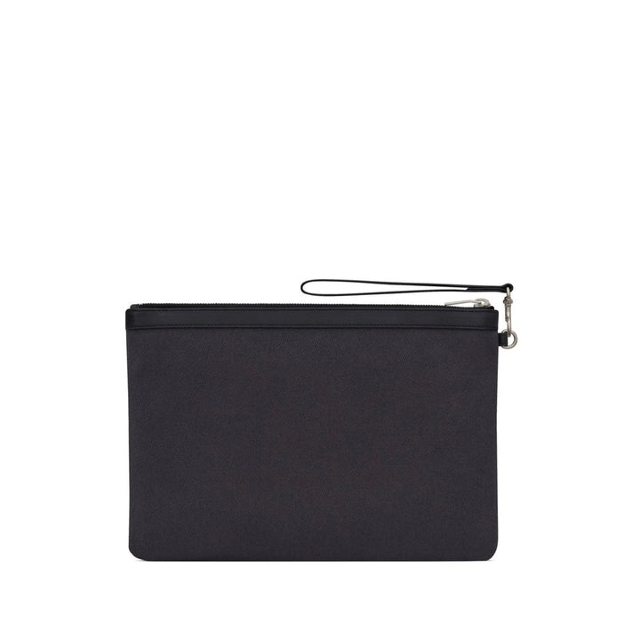 Saint Laurent Grey Clutch Bags Men