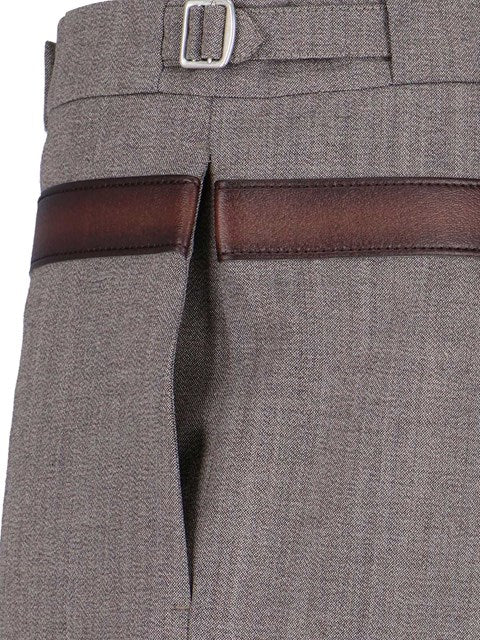 Prada Women Trompe-L'œil Belted Pants