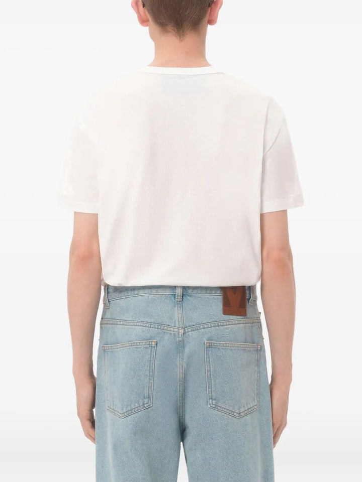 Valentino Garavani Men `Vltn` Print Regular T-Shirt