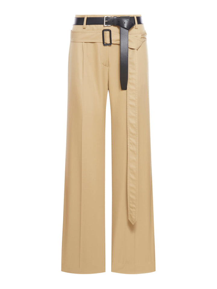 Prada Women Cotton Twill Trousers