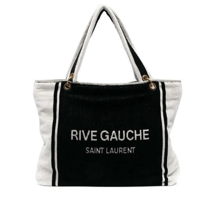 Saint Laurent Black Beach Bags Women