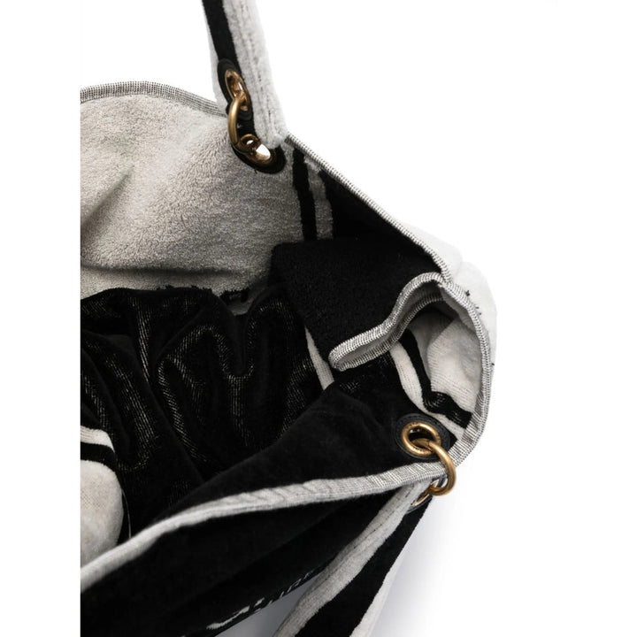 Saint Laurent Black Beach Bags Women