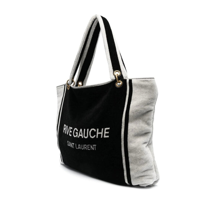 Saint Laurent Black Beach Bags Women